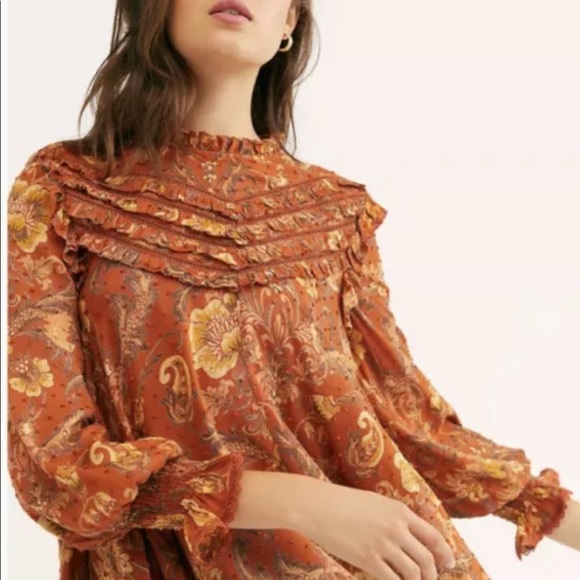 Spell Tops - Spell Aurora Blouse Burnt Ember XXL